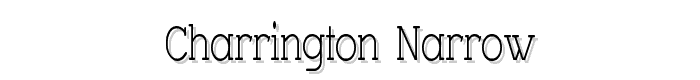 Charrington Narrow font